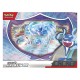 Blister de cartas Pokémon PalafinEX com cartas holográficas e pacotes de melhoria