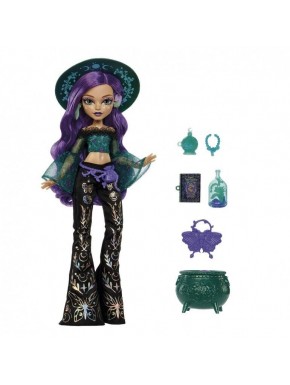Poupée Willow Nature Moonspell Magic de Monster High avec accessoires magiques