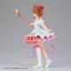 Figura de Sakura Card Captor 13 cm em branco e rosa