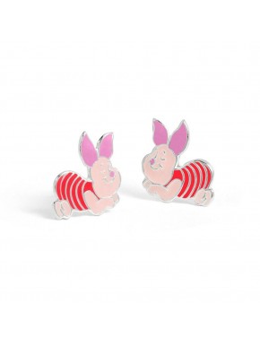 Pendientes Piglet de plata Winnie the Pooh