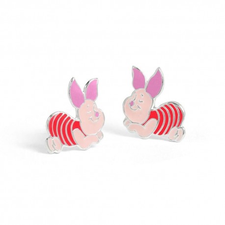 Pendientes Piglet de plata Winnie the Pooh