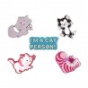 Conjunto de 5 Pins Aristogatos Disney - Peers Hardy