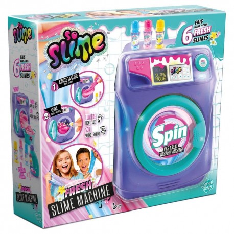 Lavadora Slime Canal Toys con accesorios.