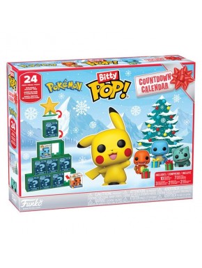 Calendário do Advento Bitty Pop Pokémon da Funko