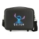 Necessaire ABS preto Disney Stitch com alça