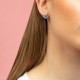 Lot de trois paires de boucles d'oreilles Disney Stitch