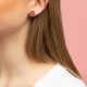 Lot de trois paires de boucles d'oreilles Disney Stitch