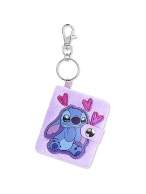 Llavero Disney Stitch con mini diario rosa