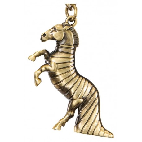 Llavero Caballo de Troya metálico 14cm
