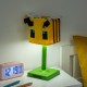 Lampe avec design d'abeille Minecraft