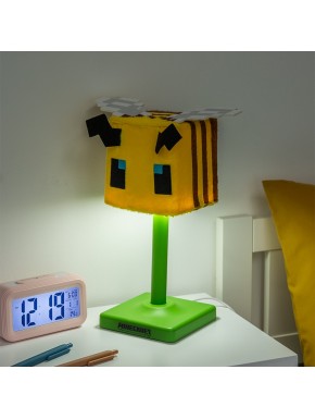 Lámpara con diseño de abeja de Minecraft