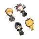 Set de cuatro pins de personajes de Bleach
