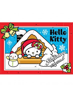 Calendario de adviento Hello Kitty con artículos de papelería