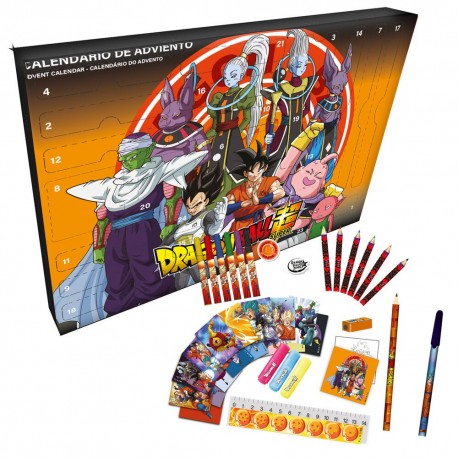 Calendrier de l'Avent Dragon Ball avec surprises