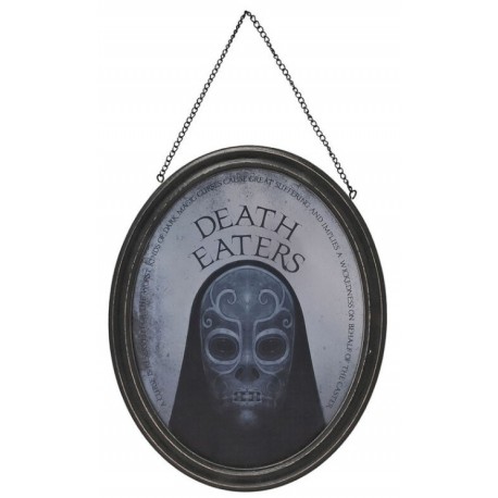 Placa espejo Mortífago Dark Arts de Harry Potter