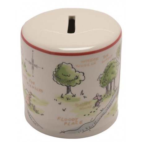 Design de tirelire en céramique Winnie l'ourson