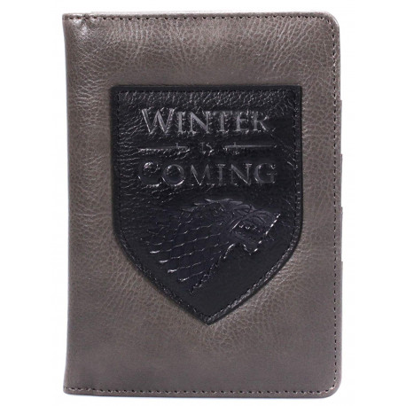 Passport holder Winter is Coming Game of Thrones