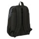 Sac à dos Safta Minecraft noir avec design d'écran sur le devant