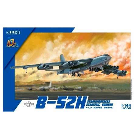 Maquete B-52H Stratofortress 1/144 da Great Wall Hobby