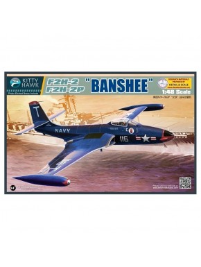 Maquette F2H-2/-2P Banshee échelle 1/48 Kitty Hawk