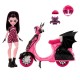 Muñeca Draculaura con scooter Monster High de Mattel