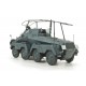 Maquette Panzerfunkwagen Sd.Kfz.263 8-Rad avec antenne élevée