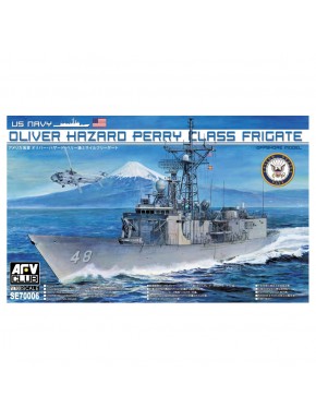 Maquete de fragata Oliver Hazard Perry da AFV Club