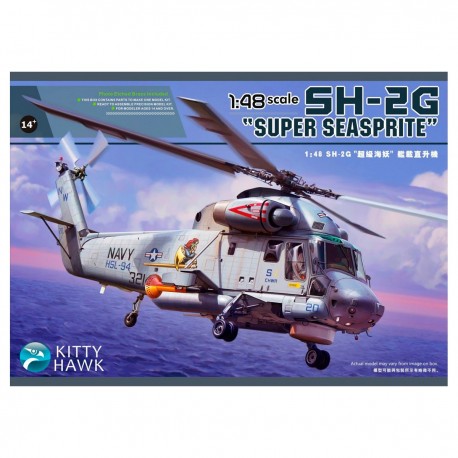 Maquete do helicóptero Kaman SH-2G Super Seasprite