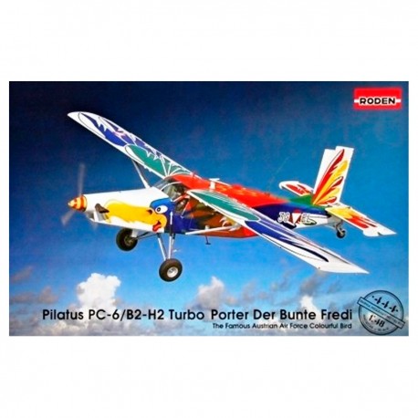 Maquete em escala 1/48 Pilatus PC-6/B1-H2 Turbo-Porter