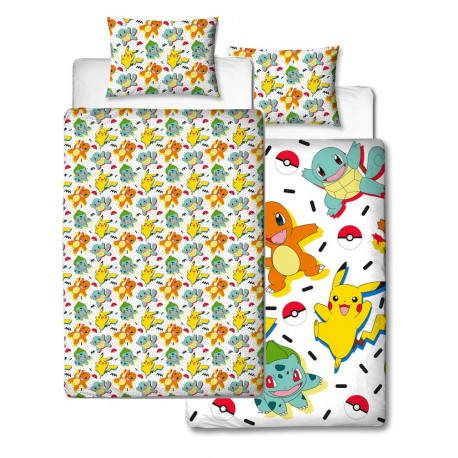 Housse De Couette Pokemon Réversible