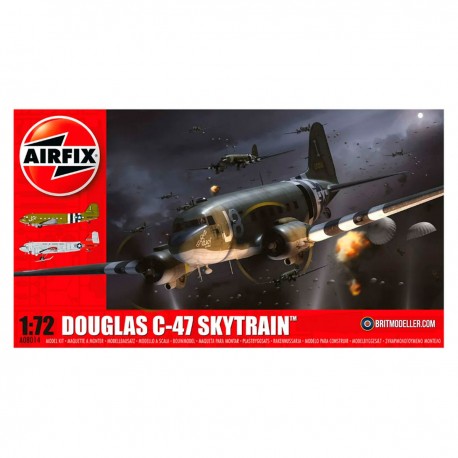 Maquette Douglas C-47 Skytrain 1/72 en vol
