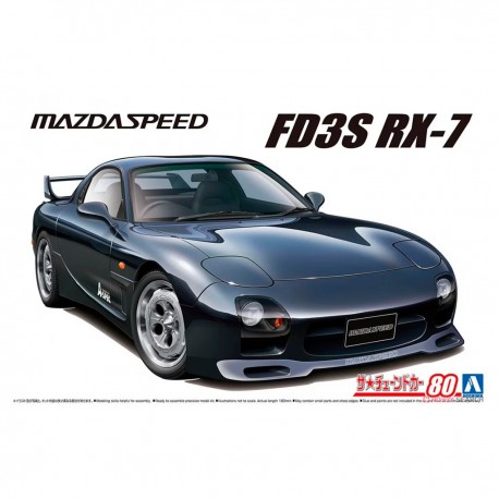Maquette 1/24 Mazdaspeed FD3S RX-7 d'Aoshima