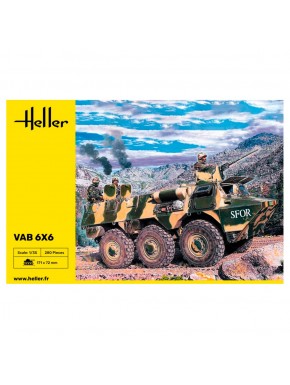 Maquette militaire VAB 6x6 échelle 1/35 Heller