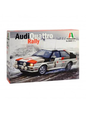 Maquete Audi Quattro Rally 1/24 da Italeri