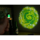 Llavero Linterna Pistola Rick y Morty