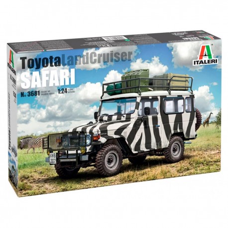 Maqueta Toyota Land Cruiser Safari 1/24 Italeri