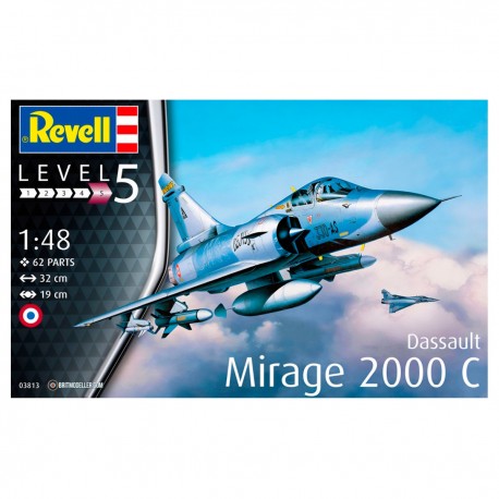 Boîte de la maquette Dassault Mirage 2000C de Revell