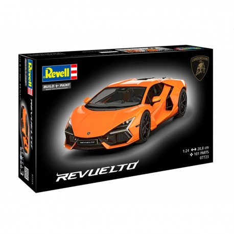 Maquete Lamborghini Revuelto 1/24 da Revell em caixa