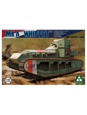 Modelo a escala tanque MK A Whippet WWI de Takom