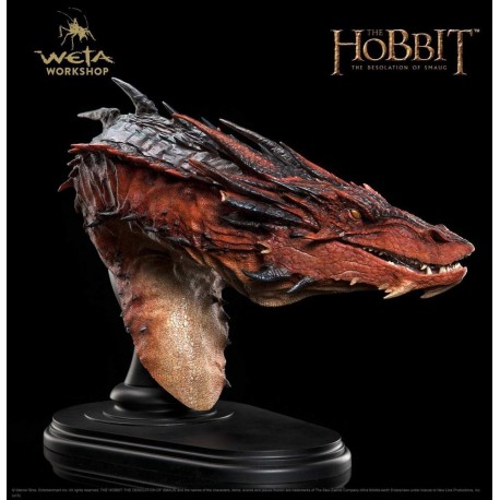 Busto de Smaug do O Hobbit 36 cm