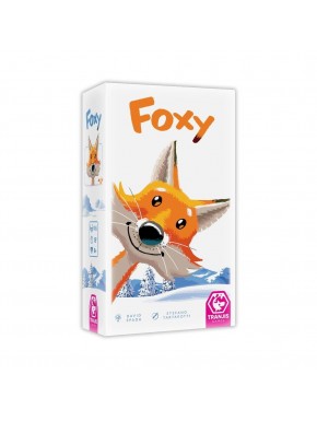 Caja del juego de mesa Foxy de Tranjis Games