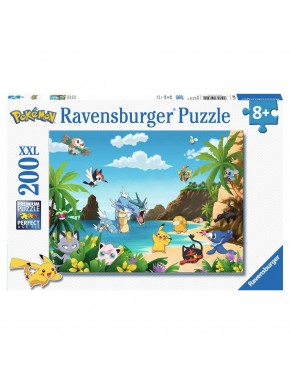 Puzzle XXL de Pokémon con 200 piezas de Ravensburger.