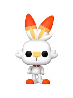 Figura Funko POP Scorbunny de Pokémon en caja