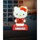 Lampe 3D Hello Kitty avec réveil numérique