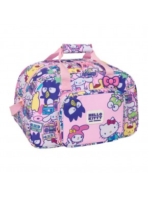 Bolsa de deporte Hello Kitty & Friends 40cm con diseño colorido