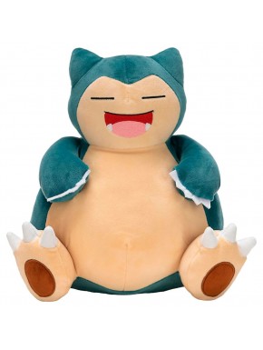 Peluche Snorlax Pokémon 30cm azul y beige