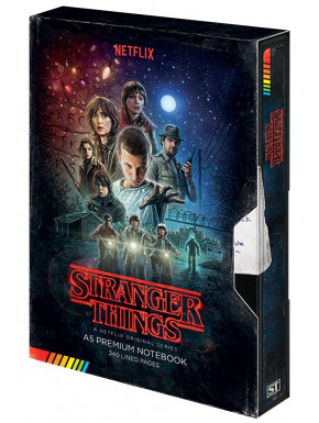 Book Premium A5 Stranger Things VHS