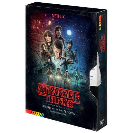 Book Premium A5 Stranger Things VHS