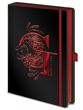 Libreta Premium A5 Harry Potter Gryffindor Foil