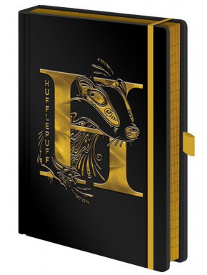 Libreta Premium A5 Harry Potter Hufflepuff Foil